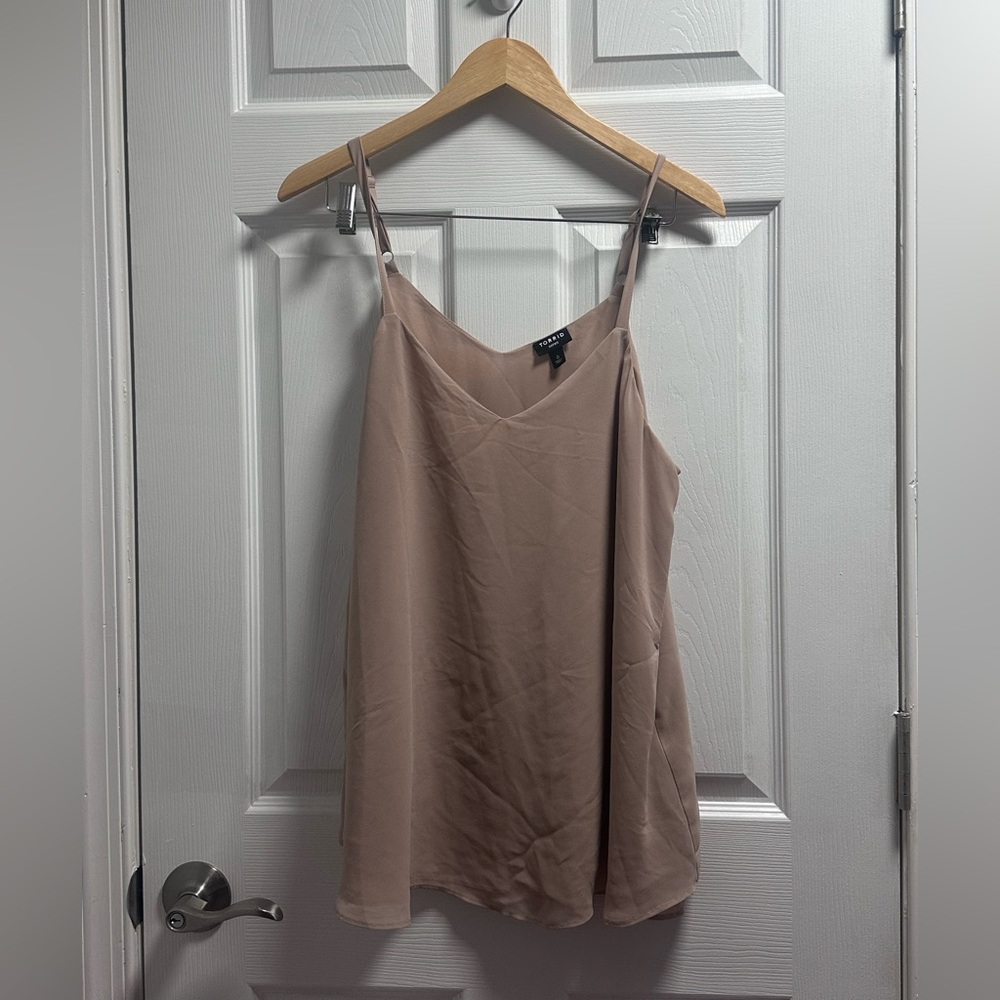 Torrid size 0 Beige Slip Cami with Adjustable Straps